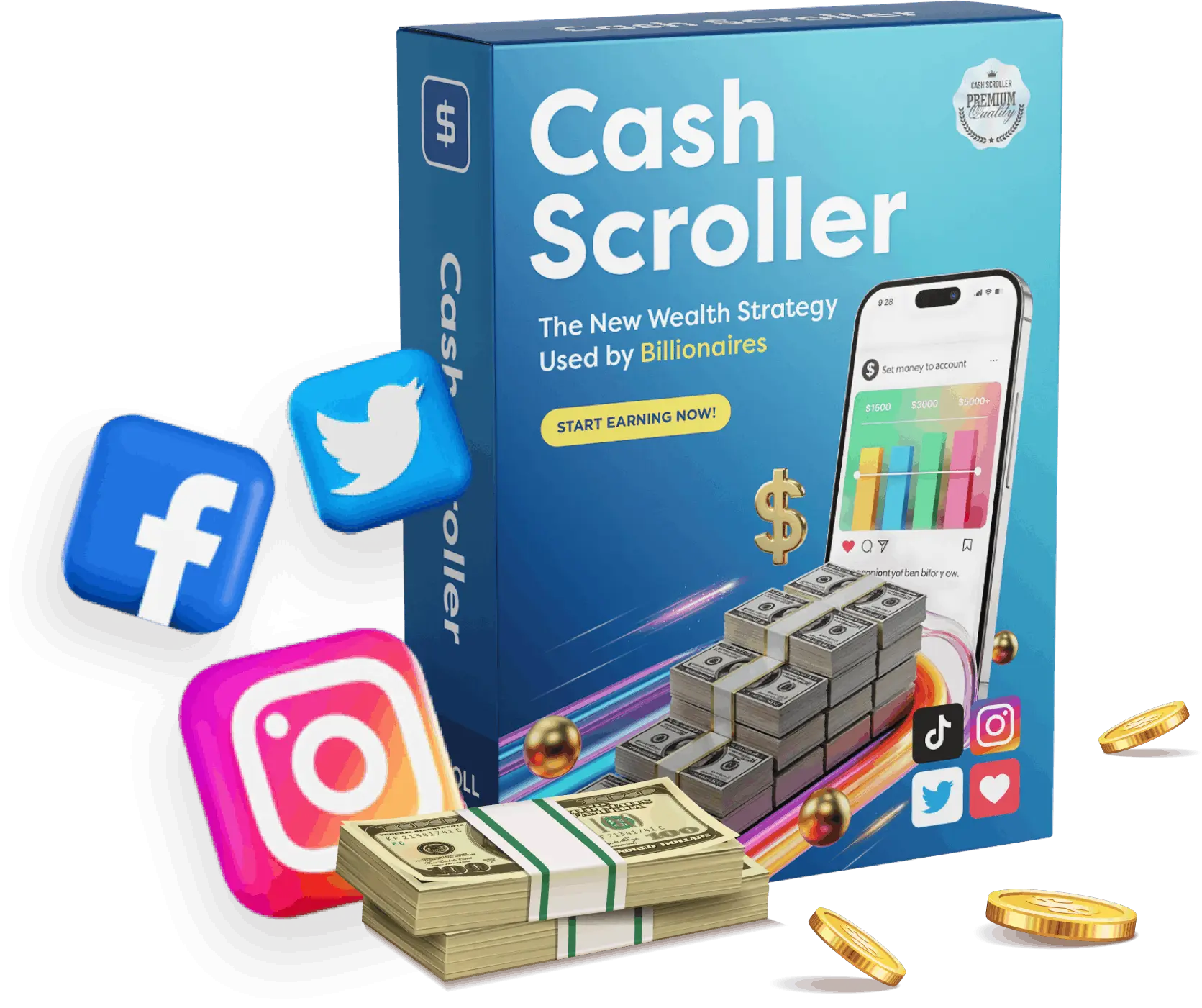 CashScroller official website preview